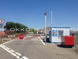 Контрольно-пропускной пункт (КПП) для строй объекта Аэропорт Южный в Староминской